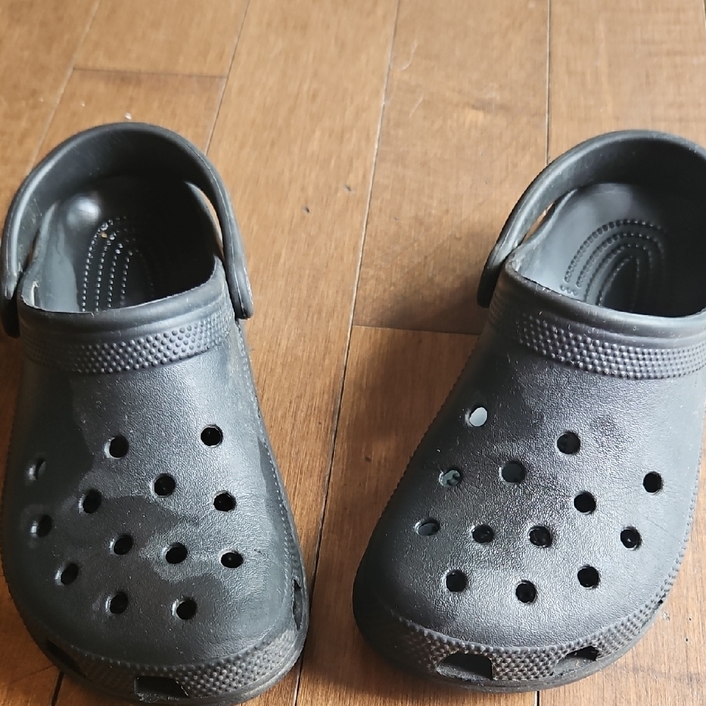 CROCS Kids Black Water Shoes